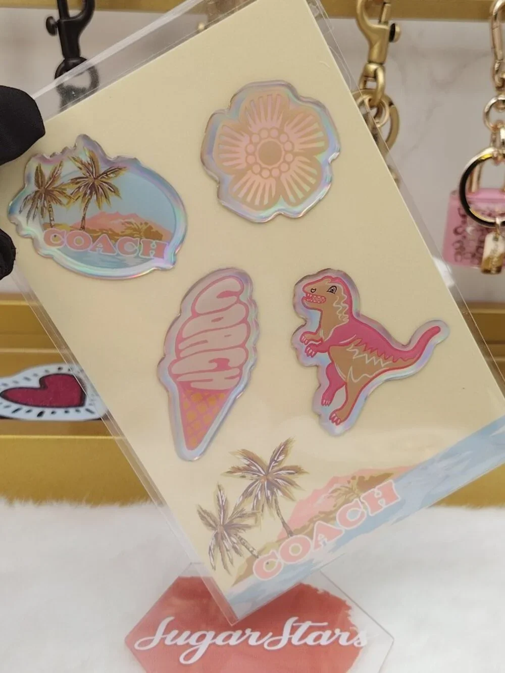 Coach stickers